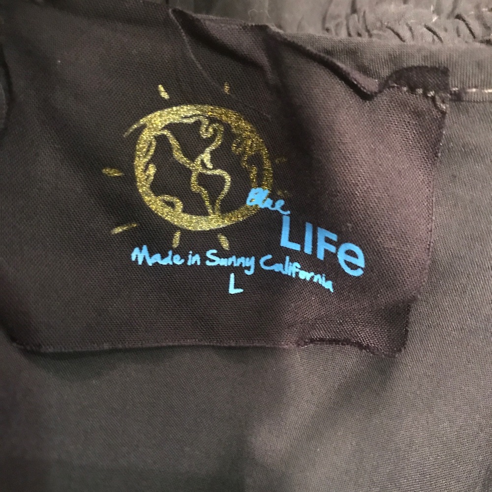 Planet Blue Blue Life Island Life Black Dress - Picture 8 of 8